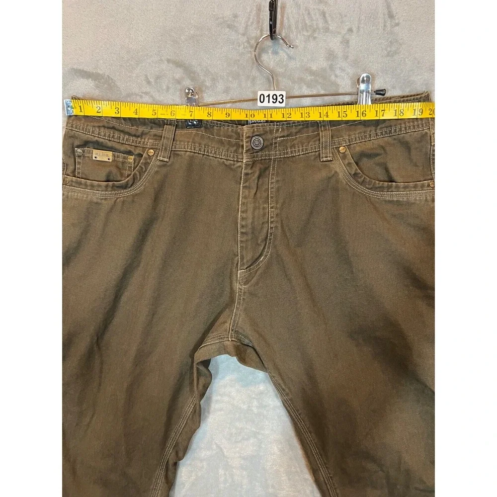 Kuhl Outkast Vintage Patina Dye Hiking Outdoor Pants Brown‎ Men's Size 40x30